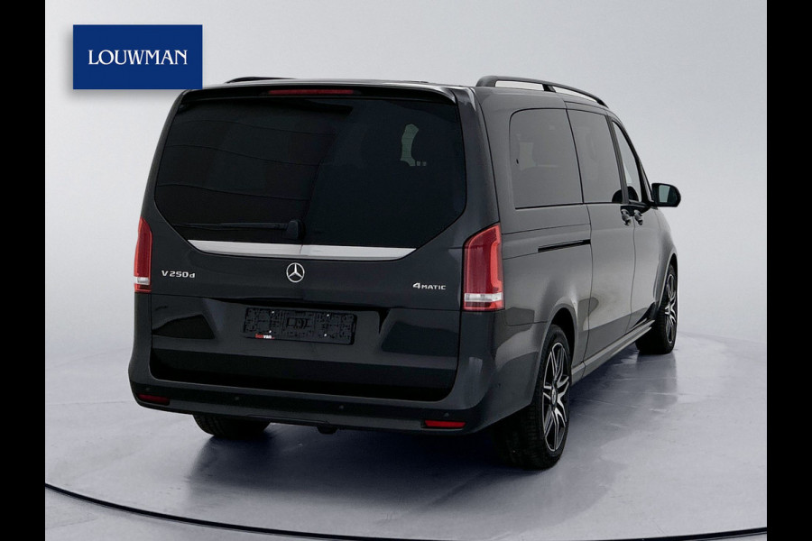 Mercedes-Benz V-Klasse 250d 4-MATIC L3 Amg-Line DC Elektrische schuifdeuren Distronic Burmester Dubbele cabine Trekhaak afneembaar 2500kg