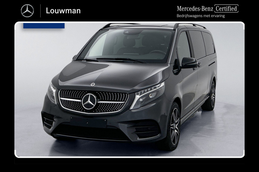 Mercedes-Benz V-Klasse 250d 4-MATIC L3 DC AMG Dubbele Cabine Elektrische schuifdeuren Distronic Burmester Trekhaak afneembaar 2500kg Dubbele cabine