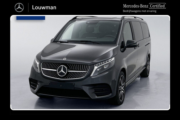 Mercedes-Benz V-Klasse 250d 4-MATIC L3 DC AMG Dubbele Cabine Elektrische schuifdeuren Distronic Burmester Trekhaak afneembaar 2500kg Dubbele cabine
