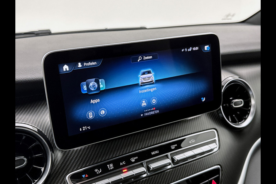 Mercedes-Benz V-Klasse 250d 4-MATIC L3 DC AMG Dubbele Cabine Elektrische schuifdeuren Distronic Burmester Trekhaak afneembaar 2500kg Dubbele cabine