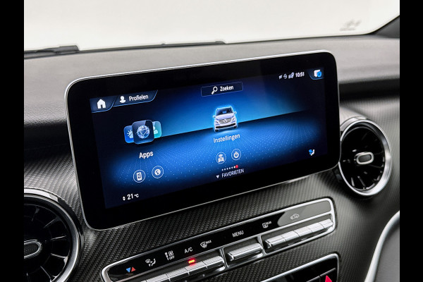 Mercedes-Benz V-Klasse 250d 4-MATIC L3 DC AMG Dubbele Cabine Elektrische schuifdeuren Distronic Burmester Trekhaak afneembaar 2500kg Dubbele cabine