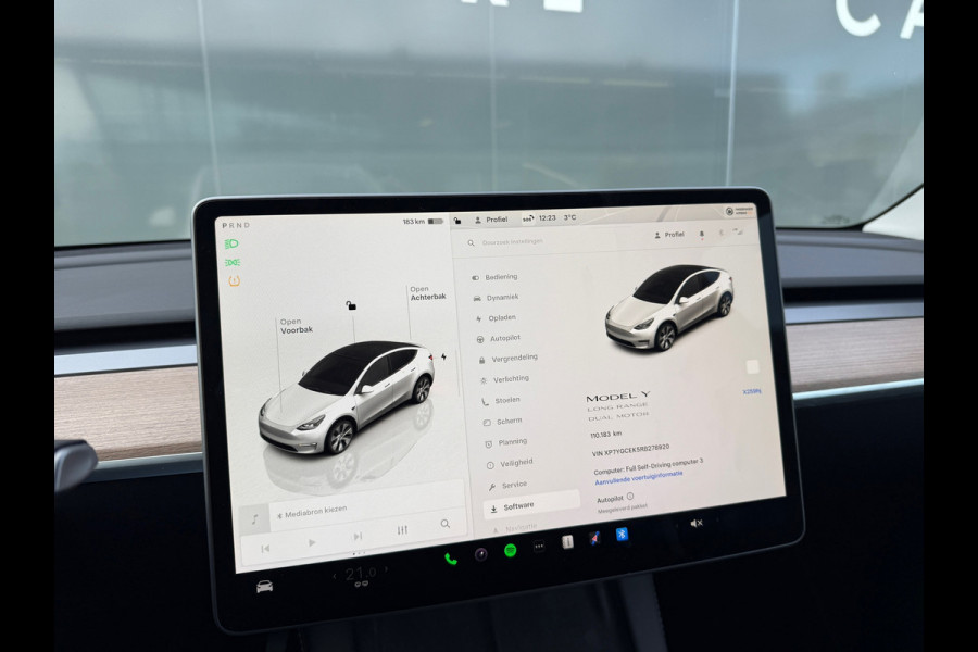 Tesla Model Y Long Range AWD 75 kWh 94% SOH FSD Dealer Onderhouden