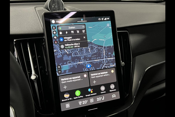 Volvo XC60 2.0 T8 Plug-in hybrid AWD Black Edition Luchtvering | Massage | Bowers & Wilkins | Adapt. Cruise | Open dak | Head-up | 360 camera | Stoelventilatie /-verwarming