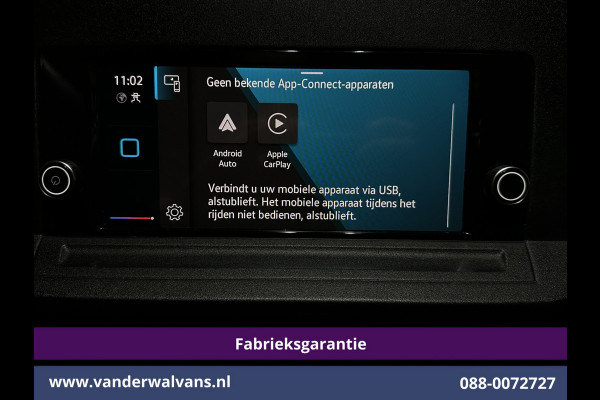 Volkswagen Caddy Cargo Maxi 1.5 TSI 115pk Benzine motor L2H1 Fabrieksgarantie Euro6 Airco | Camera | Apple Carplay | Bumper in de kleur Android Auto, Zijdeur