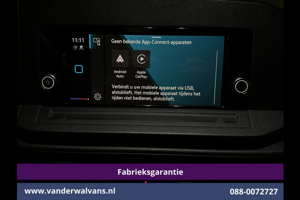 Volkswagen Caddy Cargo Maxi 1.5 TSI 116pk Benzine motor L2H1 Fabrieksgarantie Euro6 Airco | Camera | Apple Carplay | Bumper in de kleur Android Auto, Zijdeur