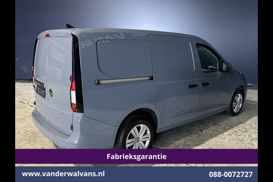 Volkswagen Caddy Cargo Maxi 1.5 TSI 116pk Benzine motor L2H1 Fabrieksgarantie Euro6 Airco | Camera | Apple Carplay | Bumper in de kleur Android Auto, Zijdeur