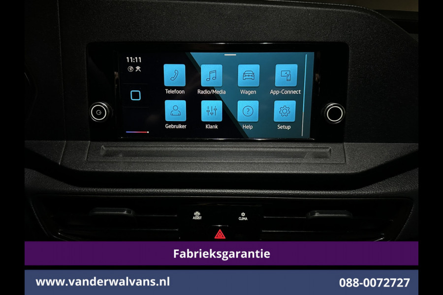 Volkswagen Caddy Cargo Maxi 1.5 TSI 116pk Benzine motor L2H1 Fabrieksgarantie Euro6 Airco | Camera | Apple Carplay | Bumper in de kleur Android Auto, Zijdeur