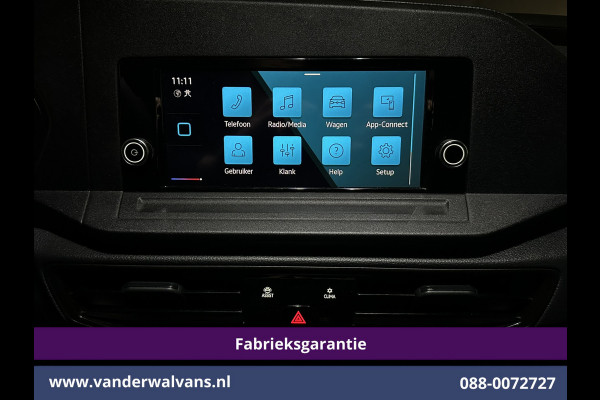 Volkswagen Caddy Cargo Maxi 1.5 TSI 116pk Benzine motor L2H1 Fabrieksgarantie Euro6 Airco | Camera | Apple Carplay | Bumper in de kleur Android Auto, Zijdeur