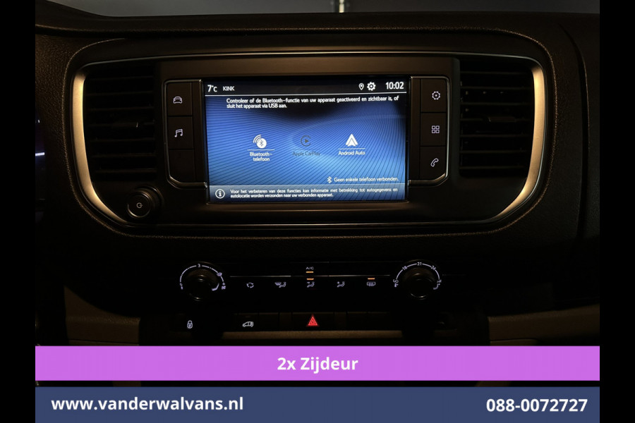Toyota ProAce Worker 2.0 D-4D 145pk L3H1 Euro6 Airco | 2x zijdeur | Apple Carplay | Cruisecontrol | Sidebars Android Auto, Parkeersensoren, Bijrijdersbank