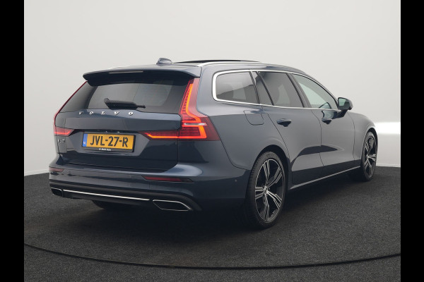 Volvo V60 T6 Recharge AWD Inscription Plug In Hybrid 340pk Dealer O.H. PHEV | Trekhaak Af Fabriek | Panodak | Lederen Sportstoelen Massage & Memory & Ventilatie | Adaptive Cruise | Head Up | 360 Camera | Stoelen & Stuur Verwarmd | Bowers & Wilkins |