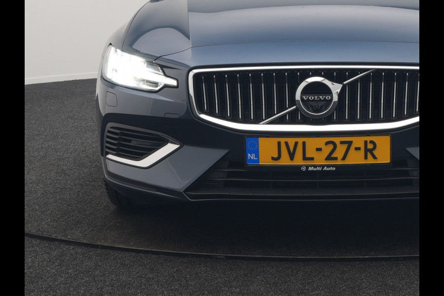 Volvo V60 T6 Recharge AWD Inscription Plug In Hybrid 340pk Dealer O.H. PHEV | Trekhaak Af Fabriek | Panodak | Lederen Sportstoelen Massage & Memory & Ventilatie | Adaptive Cruise | Head Up | 360 Camera | Stoelen & Stuur Verwarmd | Bowers & Wilkins |