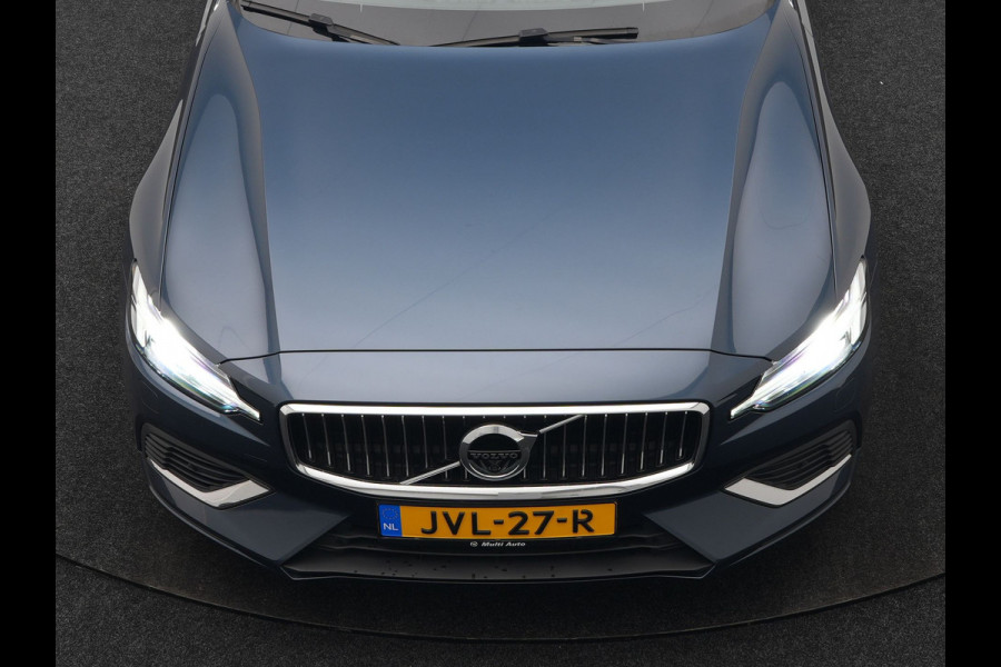 Volvo V60 T6 Recharge AWD Inscription Plug In Hybrid 340pk Dealer O.H. PHEV | Trekhaak Af Fabriek | Panodak | Lederen Sportstoelen Massage & Memory & Ventilatie | Adaptive Cruise | Head Up | 360 Camera | Stoelen & Stuur Verwarmd | Bowers & Wilkins |