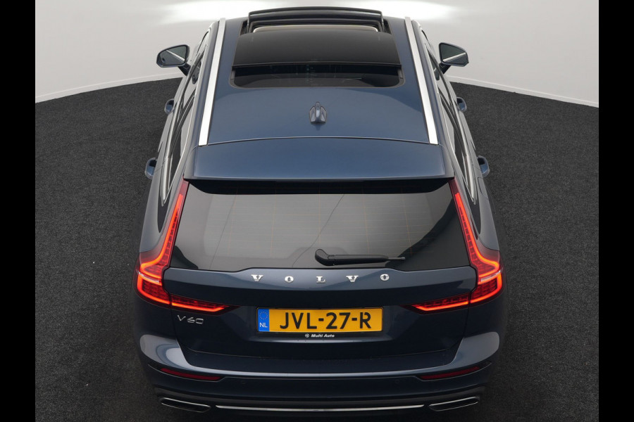 Volvo V60 T6 Recharge AWD Inscription Plug In Hybrid 340pk Dealer O.H. PHEV | Trekhaak Af Fabriek | Panodak | Lederen Sportstoelen Massage & Memory & Ventilatie | Adaptive Cruise | Head Up | 360 Camera | Stoelen & Stuur Verwarmd | Bowers & Wilkins |