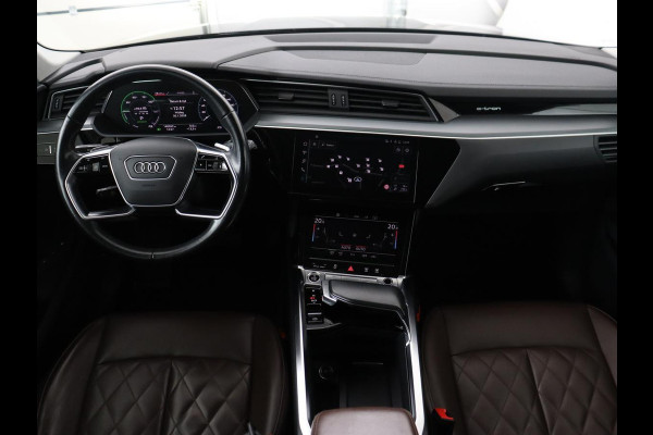 Audi e-tron 55 quattro Business edition | SOH 92% | Leder | Stoelverwarming | Luchtvering | Memory | Carplay | Navigatie | Virtual Cockpit | Cruise control | Full LED
