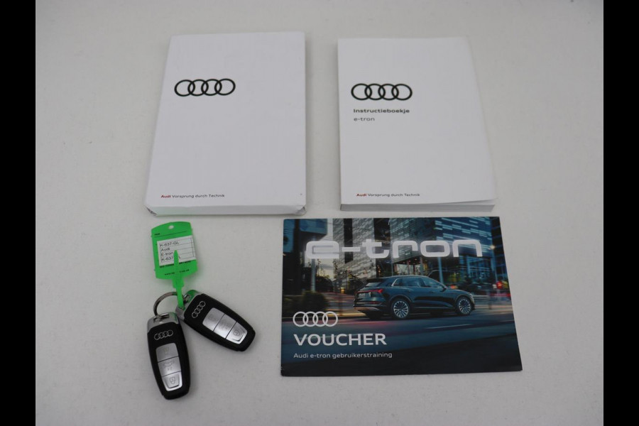Audi e-tron 55 quattro Business edition | SOH 92% | Leder | Stoelverwarming | Luchtvering | Memory | Carplay | Navigatie | Virtual Cockpit | Cruise control | Full LED