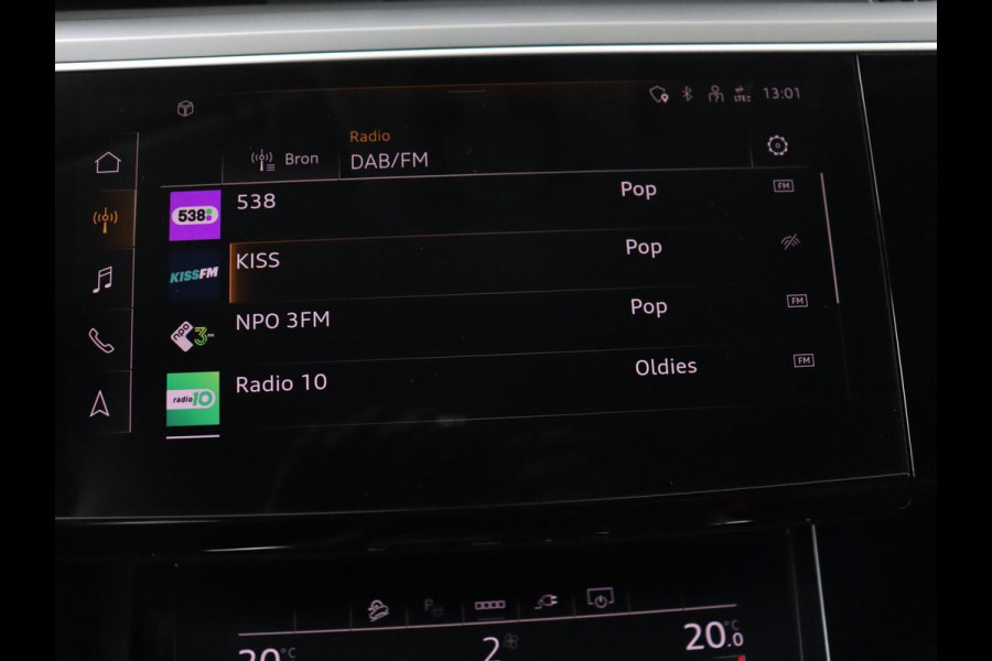 Audi e-tron 55 quattro Business edition | SOH 92% | Leder | Stoelverwarming | Luchtvering | Memory | Carplay | Navigatie | Virtual Cockpit | Cruise control | Full LED