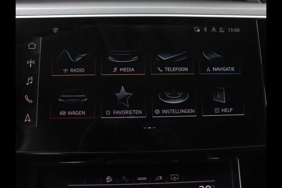 Audi e-tron 55 quattro Business edition | SOH 92% | Leder | Stoelverwarming | Luchtvering | Memory | Carplay | Navigatie | Virtual Cockpit | Cruise control | Full LED