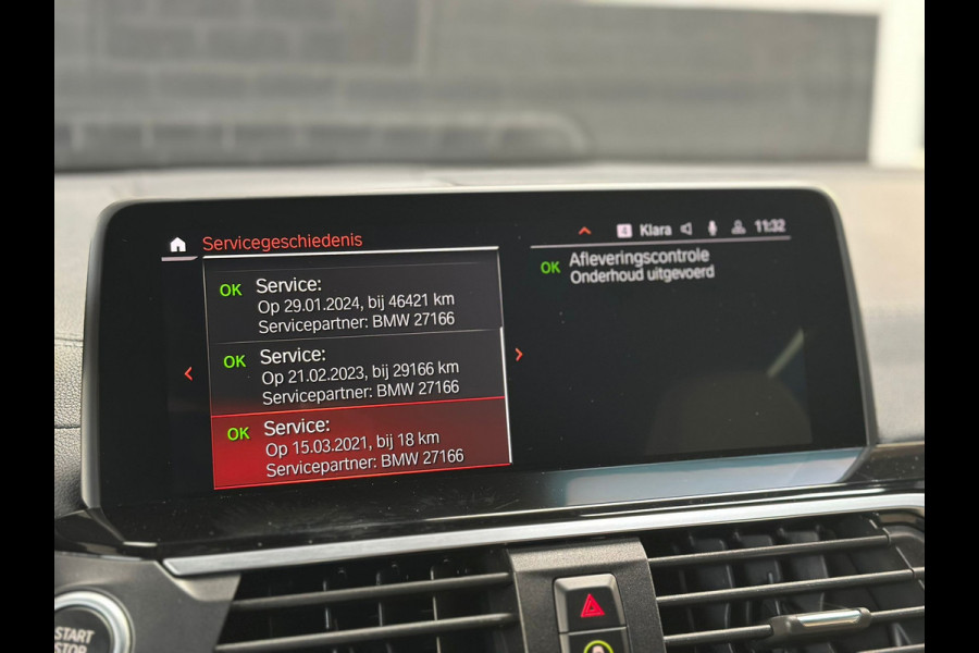 BMW X3 XDrive30i High Executive | Leder | HUD | Camera | Sportstoelen | Virtual Dash |Harman Kardon