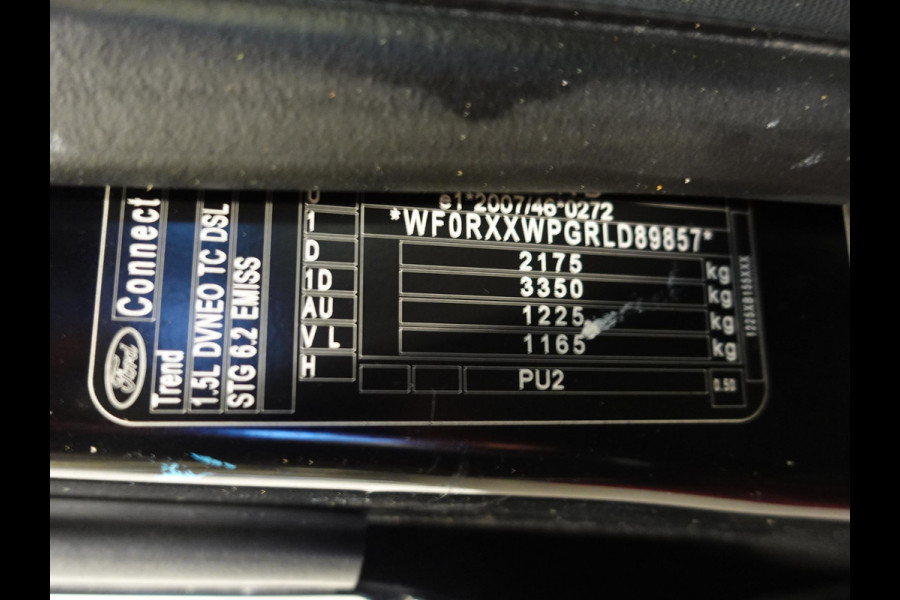 Ford Transit Connect 1.5 EcoBlue L1 Trend Airco Navi Carplay PDC A+Camera Trekhaak Imperial Cruise Control