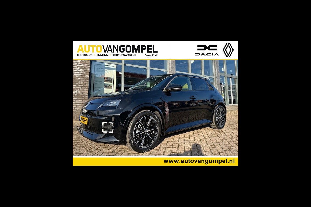 Renault 5 Comfort range iconic cinq 52 kWh | INCL V2G LADER | 5 jaar GARANTIE | FULL OPTION