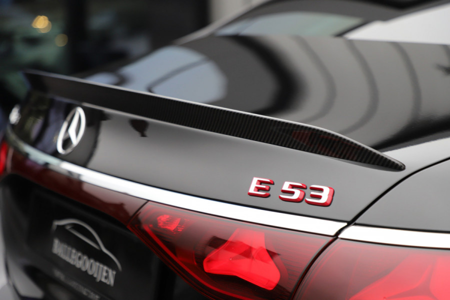 Mercedes-Benz E-Klasse AMG 53 4MATIC+ | 612PK | Achterasbesturing | Hyperscreen | Carbon | Head-up | Adapt. onderstel | Burmester 4D | Keyless-go | Dig