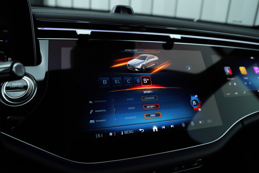 Mercedes-Benz E-Klasse AMG 53 4MATIC+ | 612PK | Achterasbesturing | Hyperscreen | Carbon | Head-up | Adapt. onderstel | Burmester 4D | Keyless-go | Dig