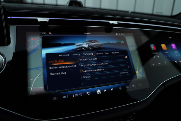 Mercedes-Benz E-Klasse AMG 53 4MATIC+ | 612PK | Achterasbesturing | Hyperscreen | Carbon | Head-up | Adapt. onderstel | Burmester 4D | Keyless-go | Dig