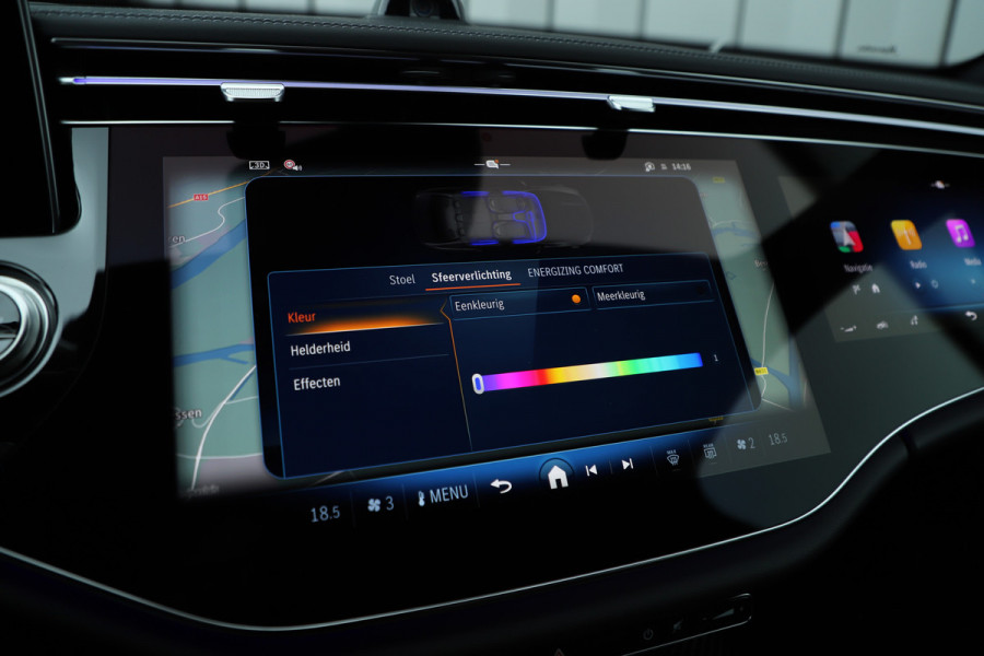 Mercedes-Benz E-Klasse AMG 53 4MATIC+ | 612PK | Achterasbesturing | Hyperscreen | Carbon | Head-up | Adapt. onderstel | Burmester 4D | Keyless-go | Dig