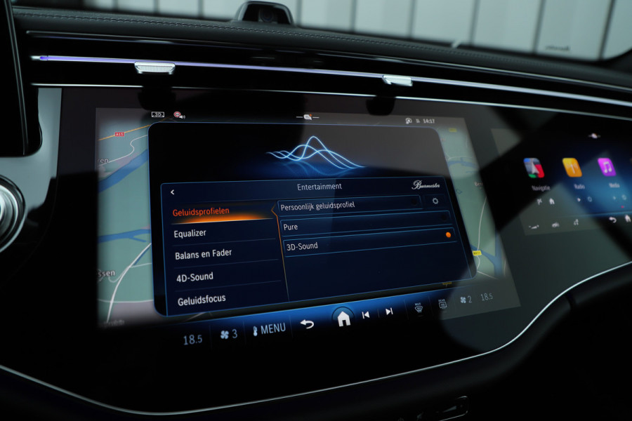 Mercedes-Benz E-Klasse AMG 53 4MATIC+ | 612PK | Achterasbesturing | Hyperscreen | Carbon | Head-up | Adapt. onderstel | Burmester 4D | Keyless-go | Dig