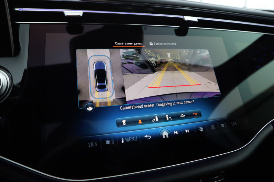 Mercedes-Benz E-Klasse AMG 53 4MATIC+ | 612PK | Achterasbesturing | Hyperscreen | Carbon | Head-up | Adapt. onderstel | Burmester 4D | Keyless-go | Dig