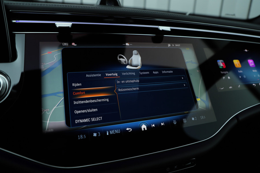 Mercedes-Benz E-Klasse AMG 53 4MATIC+ | 612PK | Achterasbesturing | Hyperscreen | Carbon | Head-up | Adapt. onderstel | Burmester 4D | Keyless-go | Dig