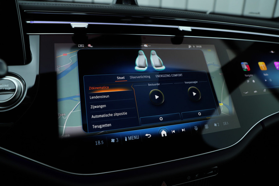 Mercedes-Benz E-Klasse AMG 53 4MATIC+ | 612PK | Achterasbesturing | Hyperscreen | Carbon | Head-up | Adapt. onderstel | Burmester 4D | Keyless-go | Dig