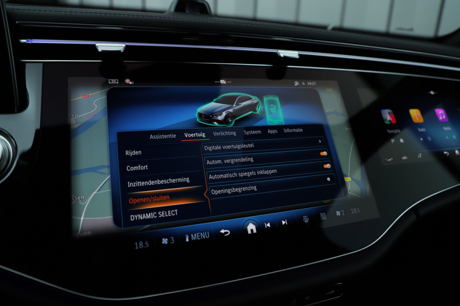 Mercedes-Benz E-Klasse AMG 53 4MATIC+ | 612PK | Achterasbesturing | Hyperscreen | Carbon | Head-up | Adapt. onderstel | Burmester 4D | Keyless-go | Dig