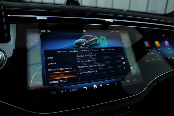 Mercedes-Benz E-Klasse AMG 53 4MATIC+ | 612PK | Achterasbesturing | Hyperscreen | Carbon | Head-up | Adapt. onderstel | Burmester 4D | Keyless-go | Dig