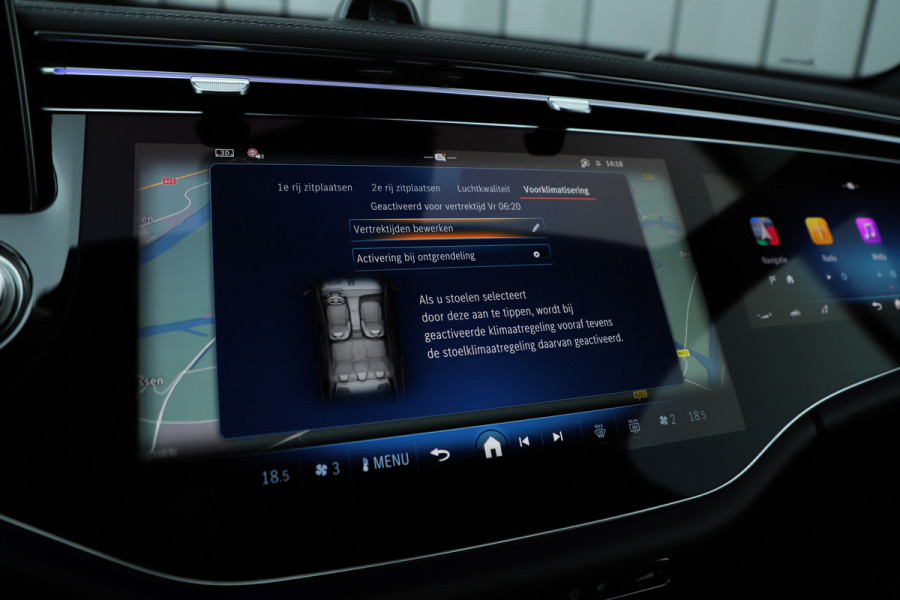 Mercedes-Benz E-Klasse AMG 53 4MATIC+ | 612PK | Achterasbesturing | Hyperscreen | Carbon | Head-up | Adapt. onderstel | Burmester 4D | Keyless-go | Dig