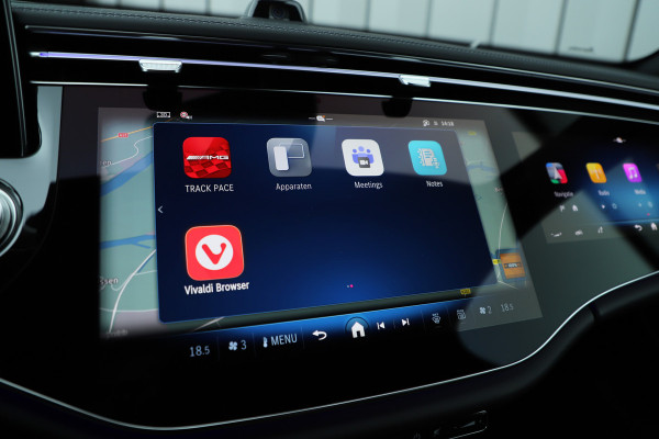 Mercedes-Benz E-Klasse AMG 53 4MATIC+ | 612PK | Achterasbesturing | Hyperscreen | Carbon | Head-up | Adapt. onderstel | Burmester 4D | Keyless-go | Dig