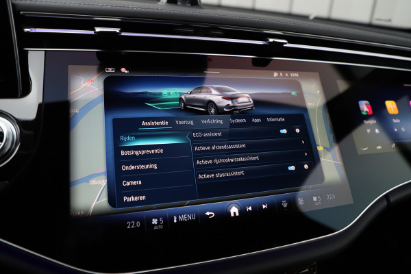 Mercedes-Benz E-Klasse AMG 53 4MATIC+ | 612PK | Achterasbesturing | Massage | Hyperscreen | Head-up | Adapt. onderstel | Keyless-go | Burmester 4D | Di