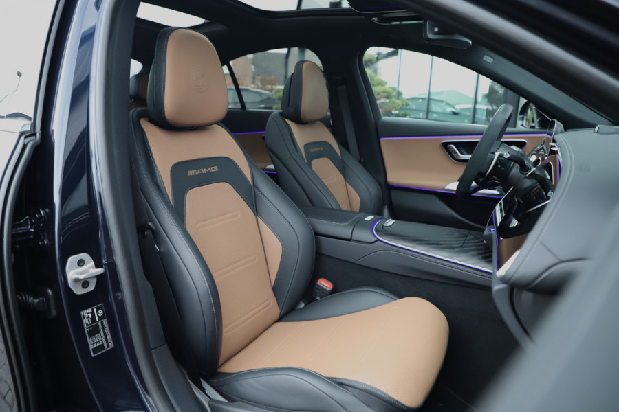 Mercedes-Benz E-Klasse AMG 53 4MATIC+ | 612PK | Achterasbesturing | Massage | Hyperscreen | Head-up | Adapt. onderstel | Keyless-go | Burmester 4D | Di