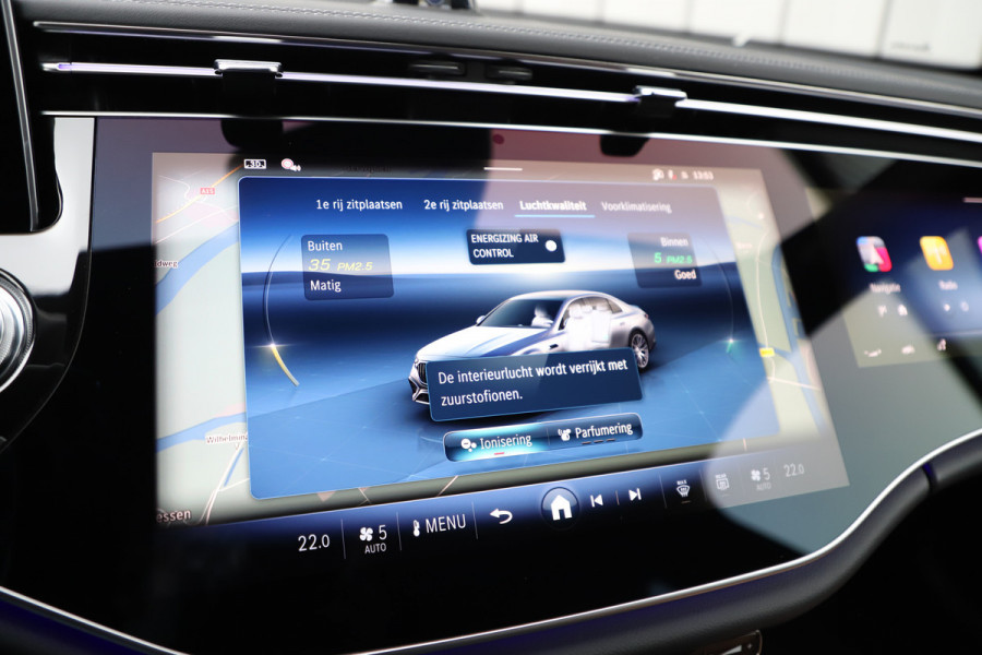 Mercedes-Benz E-Klasse AMG 53 4MATIC+ | 612PK | Achterasbesturing | Massage | Hyperscreen | Head-up | Adapt. onderstel | Keyless-go | Burmester 4D | Di