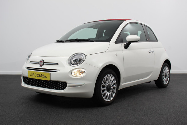 Fiat 500C 1.2 Automaat Lounge | Cruise Control | Navigatie | Airco | Parkeersensoren Achter | Lichtmetalen Velgen |