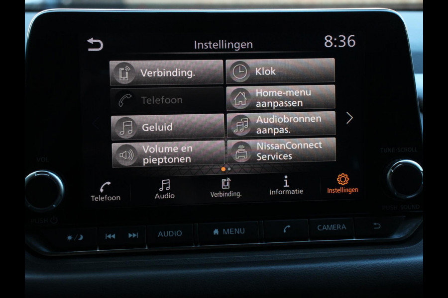 Nissan QASHQAI 1.3 MHEV Xtronic Acenta Navigatie Apple Carplay/Andoid Auto Parkeersensor achter Camera Adaptive Cruise Control Blind Spot Assist Stuur- en stoelverwarming Ledverlichting Climatronic