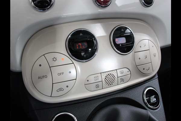 Fiat 500 1.0 Hybrid Dolcevita | Panorama dak | Climate Control | Cruise Control | Navigatie | Apple Carplay/Android Auto | Dab | Digitale Cockpit | Parkeer Sensoren | Lichtmetalen Velgen 16"  | Led