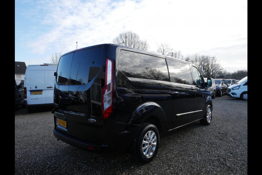 Ford Transit Custom 2.0TDCI 130PK L2 Limited Dubbel Cabine AUTOMAAT 2 x Schuifdeur