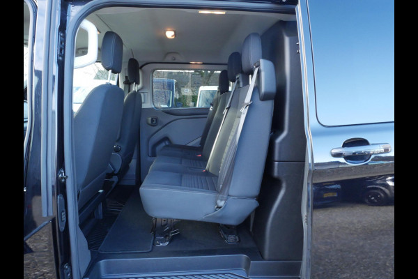 Ford Transit Custom 2.0TDCI 130PK L2 Limited Dubbel Cabine AUTOMAAT 2 x Schuifdeur
