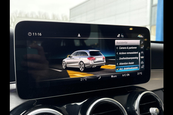 Mercedes-Benz C-Klasse Estate 300 e Avantgarde 320pk PHEV | Trekhaak | Adaptive cruise control | Stoelverwarming | Dodehoeksensoren | Elektrische stoelen met geheugenfunctie | Head up Display |