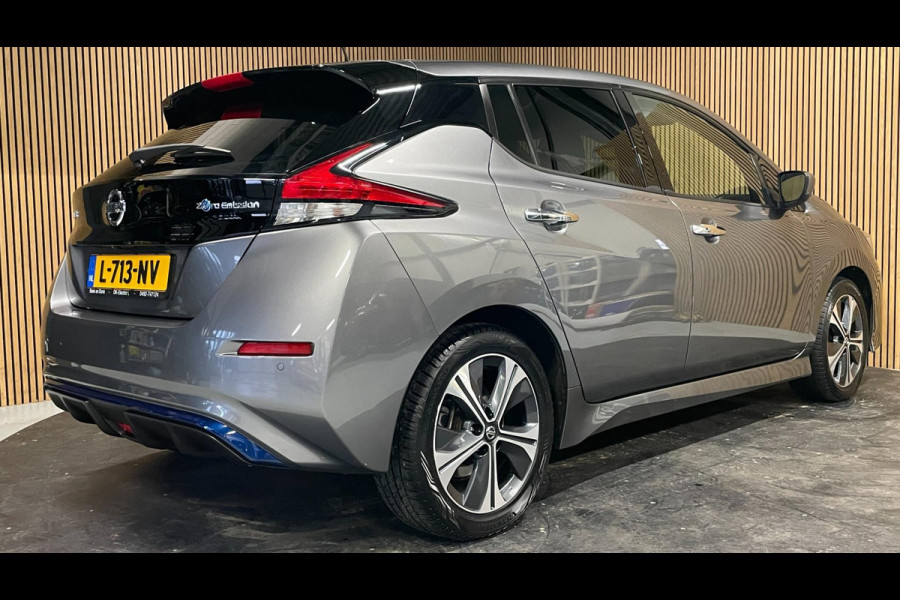 Nissan Leaf N-Connecta 40 kWh|94%SOH|270 WLTP|360-CAMERA|APPLE CARPLAY|STUUR+STOELVERW VOOR+ACHTER|ACC|NAVIGATIE|NL-AUTO|NAP|MARGE