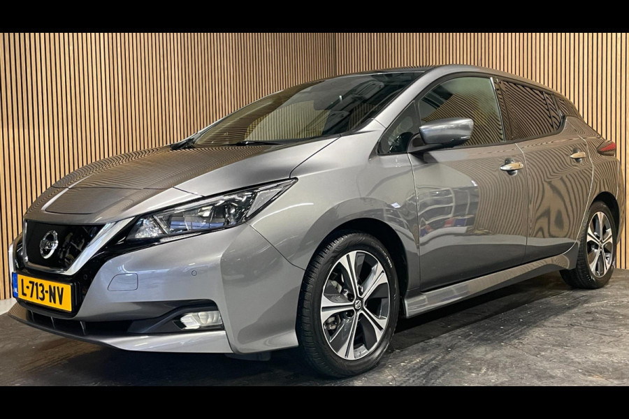 Nissan Leaf N-Connecta 40 kWh|94%SOH|270 WLTP|360-CAMERA|APPLE CARPLAY|STUUR+STOELVERW VOOR+ACHTER|ACC|NAVIGATIE|NL-AUTO|NAP|MARGE