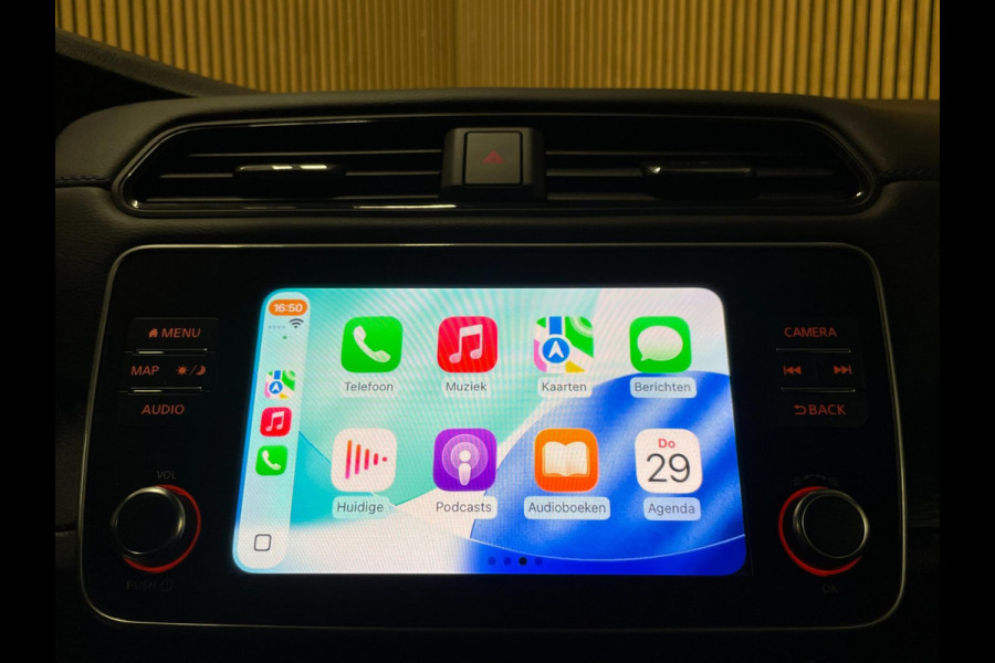 Nissan Leaf N-Connecta 40 kWh|94%SOH|270 WLTP|360-CAMERA|APPLE CARPLAY|STUUR+STOELVERW VOOR+ACHTER|ACC|NAVIGATIE|NL-AUTO|NAP|MARGE