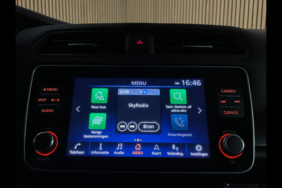 Nissan Leaf N-Connecta 40 kWh|94%SOH|270 WLTP|360-CAMERA|APPLE CARPLAY|STUUR+STOELVERW VOOR+ACHTER|ACC|NAVIGATIE|NL-AUTO|NAP|MARGE