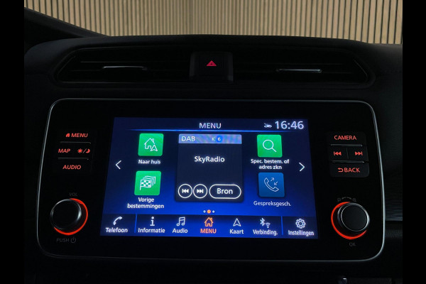 Nissan Leaf N-Connecta 40 kWh|94%SOH|270 WLTP|360-CAMERA|APPLE CARPLAY|STUUR+STOELVERW VOOR+ACHTER|ACC|NAVIGATIE|NL-AUTO|NAP|MARGE